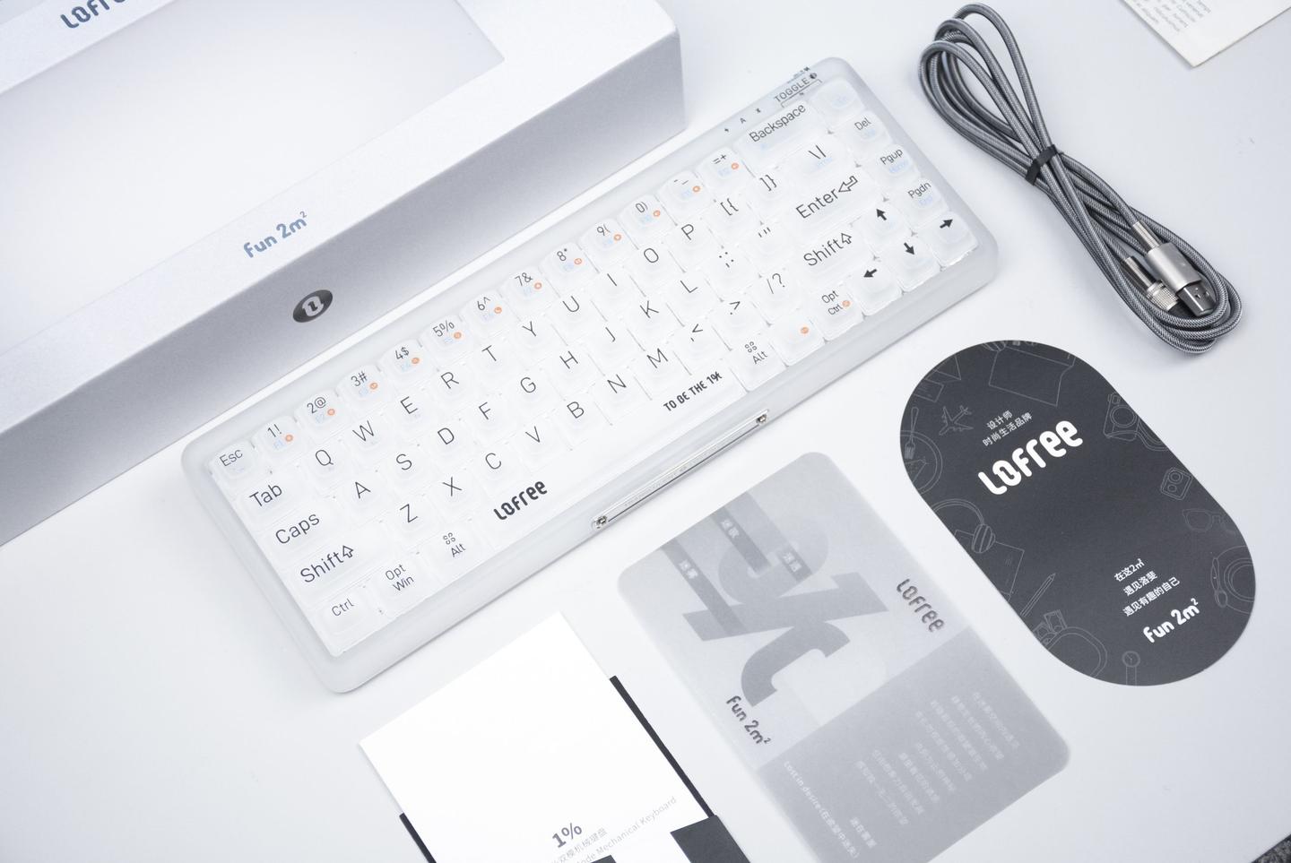 Which mechanical keyboard should I choose? Transparent design + unique feel. A deep review of LoFei Mists.